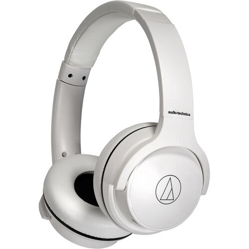 Audio-Technica ATH-S220BT Consumer Wireless On-Ear Headphones (White)
