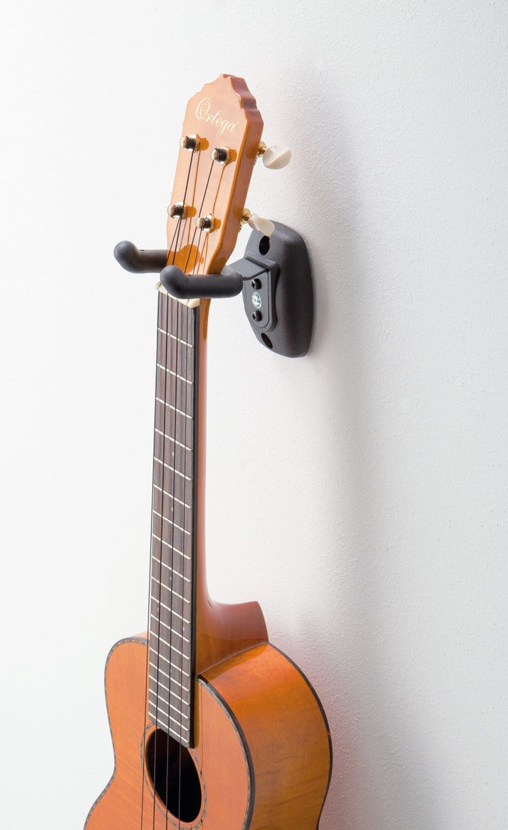 K&M K&M 16590 Black Ukulele Wall Mount