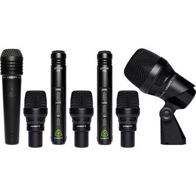 Lewitt BEATKITPRO 7-piece drum microphone set with case: 1x DTP640REX