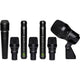 Lewitt BEATKITPRO 7-piece drum microphone set with case: 1x DTP640REX