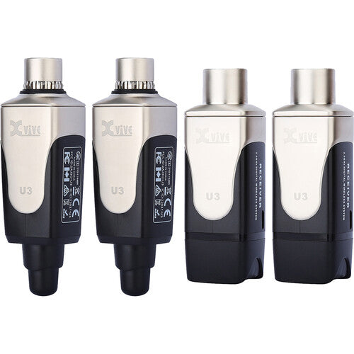 Xvive XVIVE-U3D XLR / Microphone Wireless System with XL - Microphones