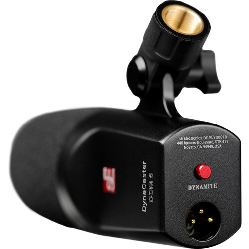 SE Electronics DCM6 Dynacaster DCM 6 Broadcast Mix w/Switchable 30dB Preamp – detail view