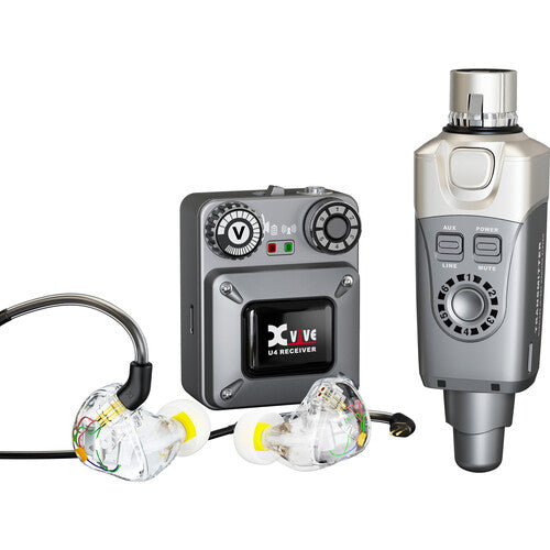 Xvive XVIVE-U4T9 Wireless In-Ear Transmitter w/T9 Earphones - DJ Accessories