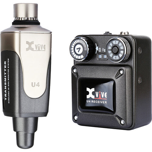 Xvive XVIVE-U4T9 Wireless In-Ear Transmitter w/T9 Earphones - DJ Accessories