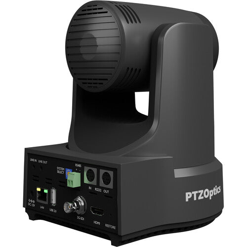 PTZOptics PTZOptics PT12X-LINK-4K-GY-TAA Link 4K SDI/HDMI/USB/IP PTZ Camera With 12x Optical Zoom (Gray) - PTZ Cameras