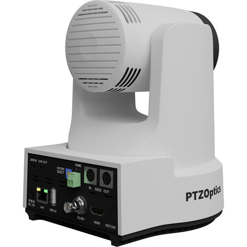 PTZOptics PTZOptics PT12X-LINK-4K-WH-TAA Link 4K SDI/HDMI/USB/IP PTZ Camera With 12x Optical Zoom (White) - PTZ Cameras