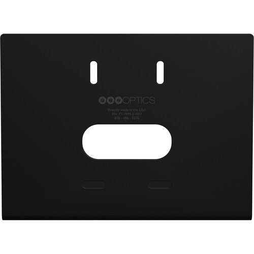 PTZOptics PTZOptics PT-WM-3-BK Large Universal Rounded Nose Wall Mount (Black) - PTZ Camera Accessories