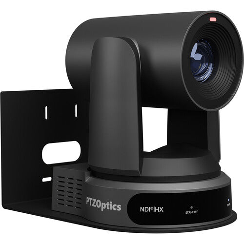 PTZOptics PTZOptics PT-WM-3-BK Large Universal Rounded Nose Wall Mount (Black) - PTZ Camera Accessories