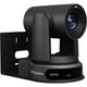 PTZOptics PTZOptics PT-WM-3-BK Large Universal Rounded Nose Wall Mount (Black) - PTZ Camera Accessories