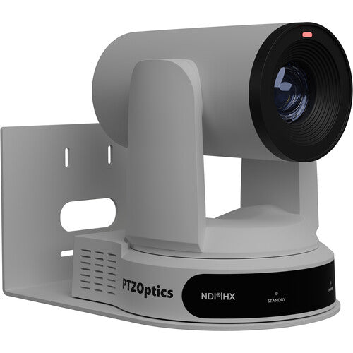 PTZOptics PTZOptics PT-WM-3-WH Large Universal Rounded Nose Wall Mount (White) - PTZ Camera Accessories