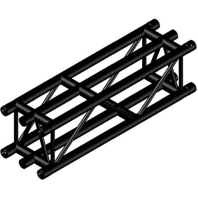 Global Truss Global Truss DT36-100-BLK 1.0m (3.28ft) Square Truss with Center Chords (Black)