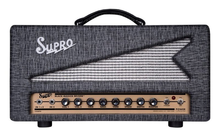 Supro Black Magick Reverb 25W Tube Amp Head