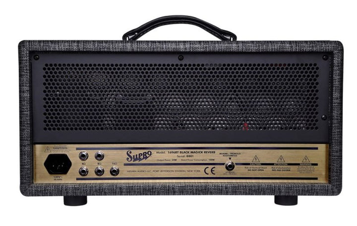 Supro Black Magick Reverb 25W Tube Amp Head