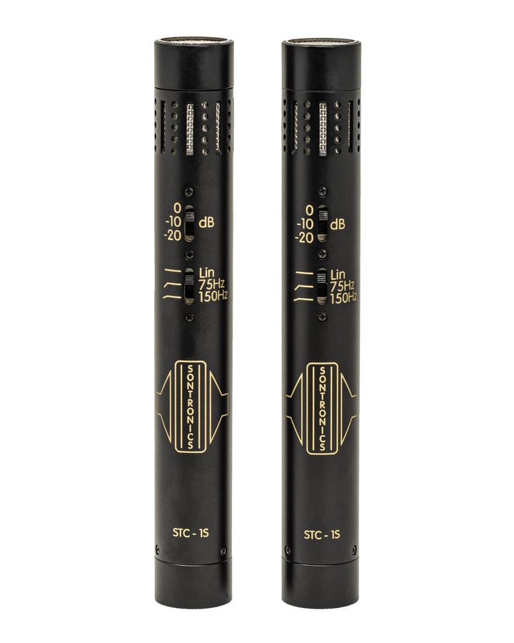 Sontronics Sontronics STC-1S - Matched Stereo Pair of Condenser Microphones (Silver)