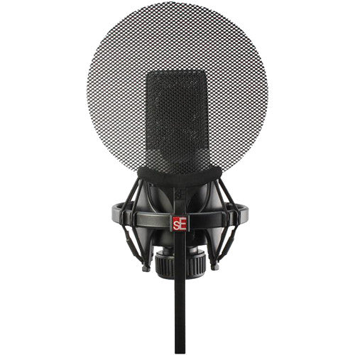 SE Electronics ISOPACK Shockmount and Pop Filter for X1 Series and SE2200 – rear view