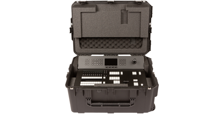 SKB SKB 3i-261712HD8 iSeries 2617-12 Blackmagic Design ATEM TV Studio HD8/4K8 Case (Black, Pre-Cut Foam) - Cases & Transport Accessories