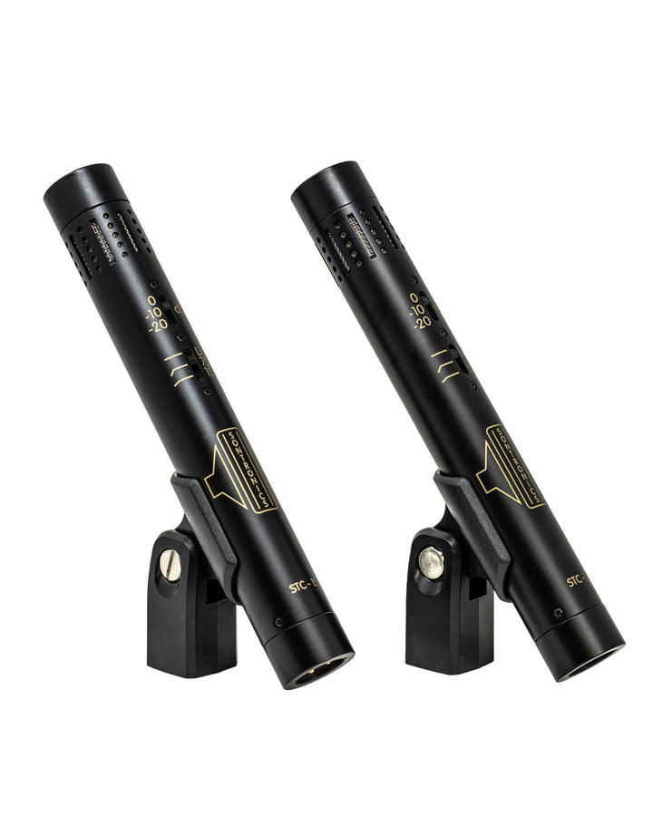 Sontronics Sontronics STC-1S - Matched Stereo Pair of Condenser Microphones (Black)