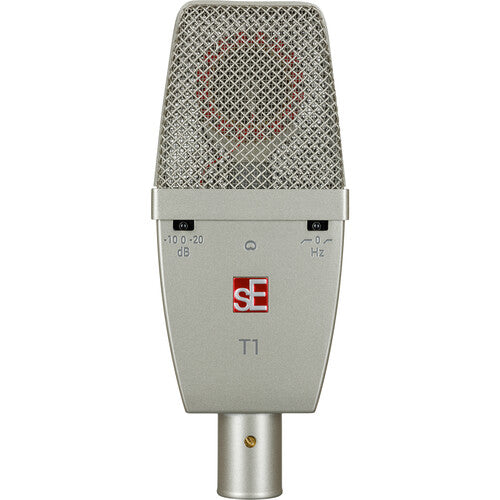 SE Electronics T1 Large Diaphragm Mic Cardioid Pattern w/Titanium Capsule – front view