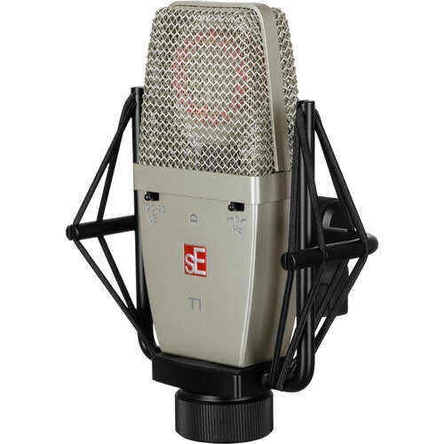 SE Electronics T1 Large Diaphragm Mic Cardioid Pattern w/Titanium Capsule – rear view