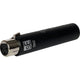 SE Electronics DM2BLACK Dynamite Active In-line Microphone Preamp with Selectable Gain and Impedance in Black – three-quarter left view
