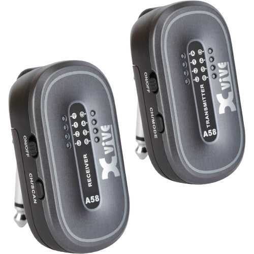 Xvive XVIVE-A58 Guitar Wireless System 5.8 GHz with 1/4" - DJ Accessories