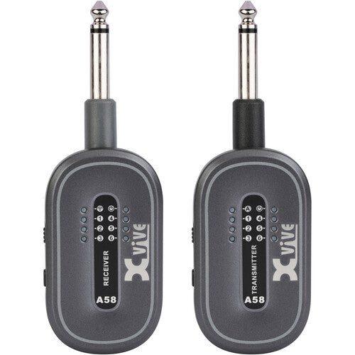 Xvive XVIVE-A58 Guitar Wireless System 5.8 GHz with 1/4" - DJ Accessories