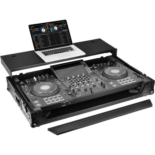 Odyssey Odyssey FZGSXDJAZWBL Glide-Style Flight Case for AlphaTheta XDJ-AZ - Black, Wheels - Cases & Transport Accessories