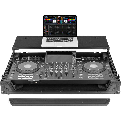 Odyssey Odyssey FZGSXDJAZWBL Glide-Style Flight Case for AlphaTheta XDJ-AZ - Black, Wheels - Cases & Transport Accessories