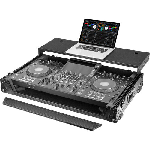 Odyssey Odyssey FZGSXDJAZWBL Glide-Style Flight Case for AlphaTheta XDJ-AZ - Black, Wheels - Cases & Transport Accessories