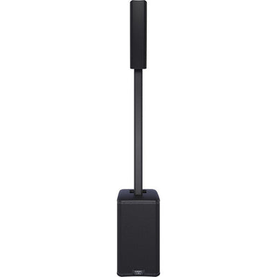 QSC KC12-BK Active 3-Way Column Loudspeaker System with Bluetooth (Black) - 12"