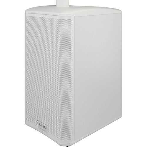 QSC QSC KC12S 3000W 12" Active Column Subwoofer (White)