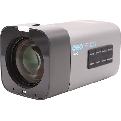 PTZOptics PTZOptics PT12X-STUDIO-4K-GY-G3 Studio 4K Camera With 12x Optical Zoom (Gray) - PTZ Cameras