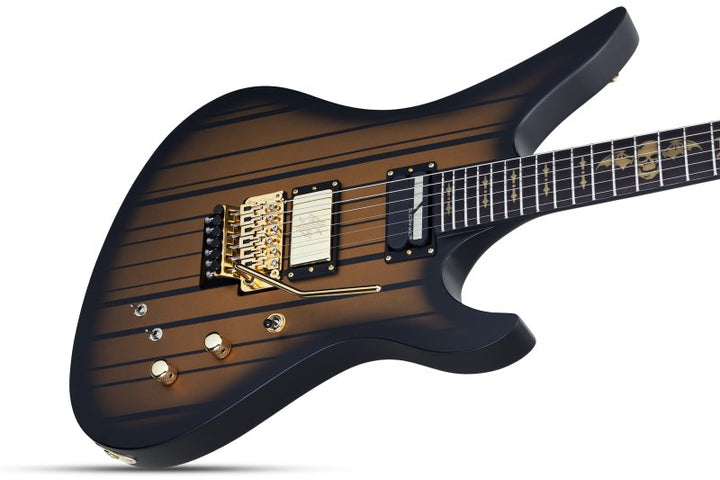 Schecter Synyster Custom-S Electric Guitar (Satin Gold Burst)