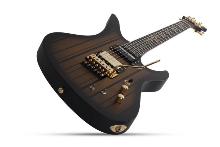 Schecter Synyster Custom-S Electric Guitar (Satin Gold Burst)