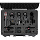 SE Electronics VPACK/CLUBS V Pack feat V Kick, 2 V Beat w/clamps, V7 X, Pair of sE7 with Case – three-quarter left view