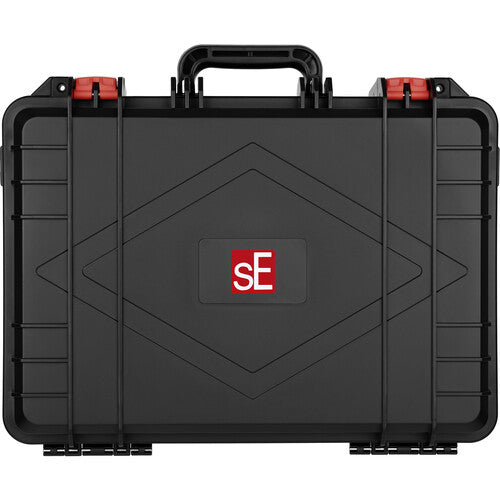SE Electronics VPACK/CLUBS V Pack feat V Kick, 2 V Beat w/clamps, V7 X, Pair of sE7 with Case – rear view