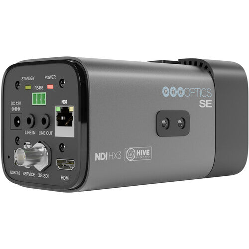 PTZOptics PTZOptics PT12X-STUDIO-SE-GY-G3 Studio SE Hive-Linked Camera With 12x Optical Zoom (Gray) - PTZ Cameras