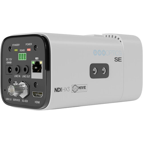 PTZOptics PTZOptics PT12X-STUDIO-SE-WH-G3 Studio SE Hive-Linked Camera With 12x Optical Zoom (White) - PTZ Cameras