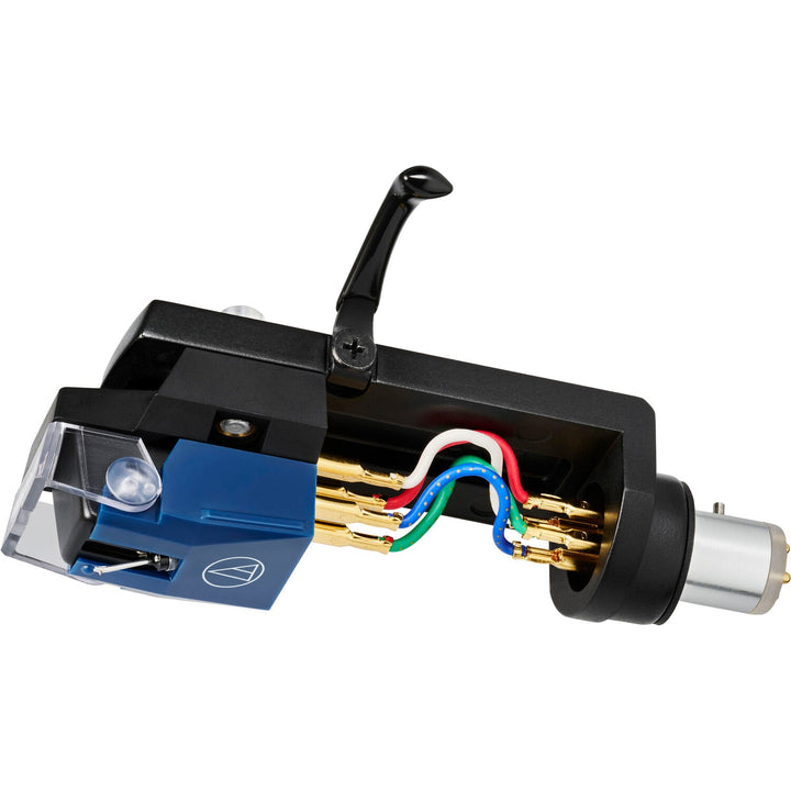 Audio-Technica AT-VM520XEB/H Dual Moving Magnet Phono Cartridge & Headshell Combo Kit (Elliptical Bonded)