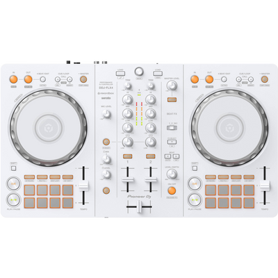 Pioneer DJ Pioneer DJ DDJ-FLX4 2-Channel DJ Controller (White) (Open Box, Brand New)