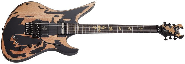 Schecter Synyster Custom-S Electric Guitar (Distressed Satin Black)