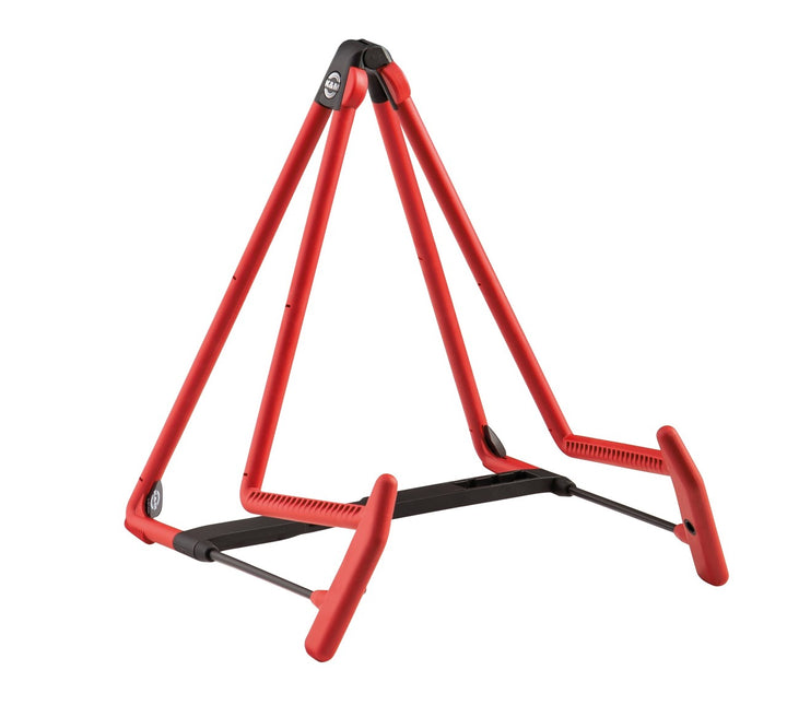 K&M K&M 17580 Red Guitar Stand
