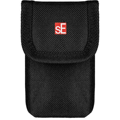 SE Electronics V7MC1WHMP3 V7 Mic Capsule for Shure Wireless in White w/Pouch – three-quarter left view