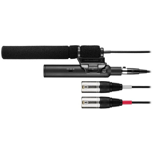 Audio-Technica BP350ST-UL Stereo MS On-Camera Shotgun Microphone - Microphones