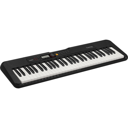 Casio CT-S200BK 61-Key Portable Keyboard (with Stand and Bench) - Electric Pianos