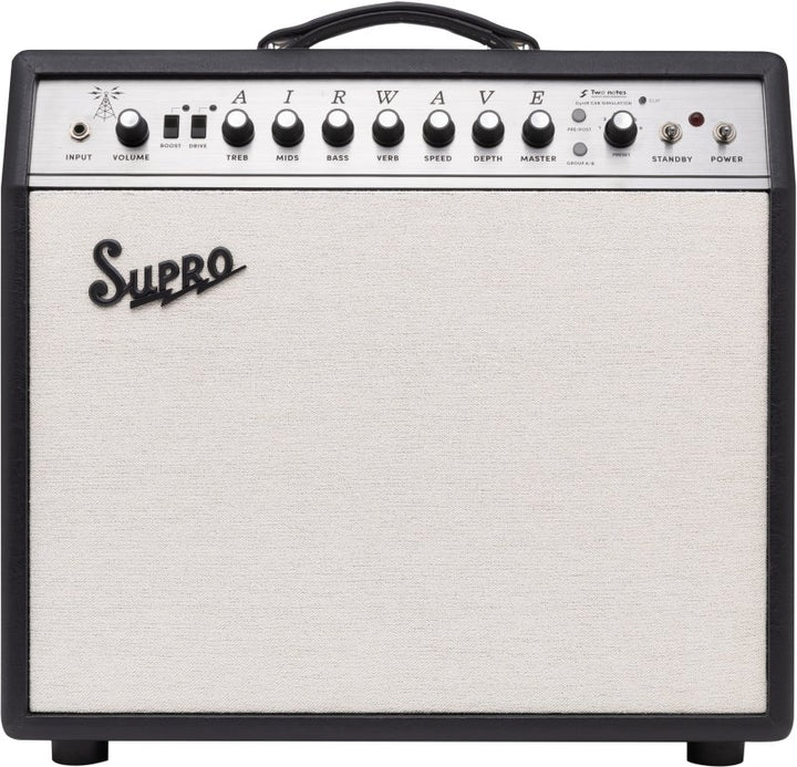 Supro Airwave 25W 1x12 Tube Combo Amp with Two notes DynIR Cab Simulation