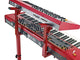K&M K&M 18811 Red Keyboard Stacker
