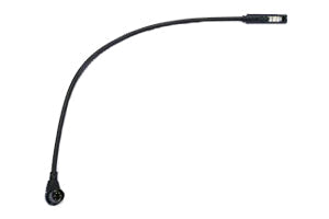 Littlite 18XR-4-LED 18in LED Gooseneck Console Light with Right-Angle 4-Pin XLR