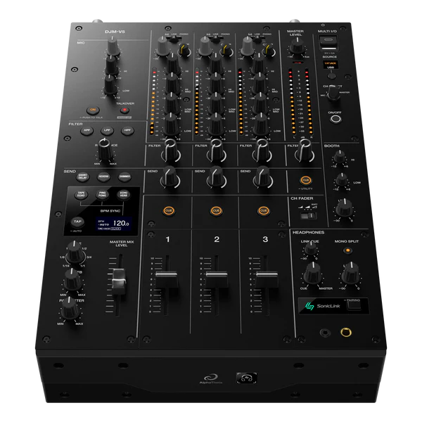 AlphaTheta DJM-V5 - 3 Channel Performance DJ Mixer