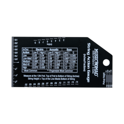 MusicNomad MusicNomad Precision String Action Gauge